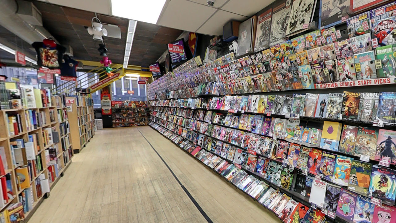 Midtown Comics Storefront